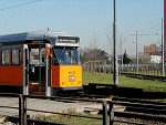 JumboTram 4839 linea 14 capolinea Lorenteggio 10/02/2001  foto 2001 A.Bosetti