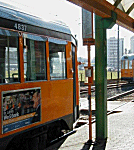 JumboTram 4837  linea 14 capolinea Lorenteggio 10/02/2001 foto 2001 A.Bosetti